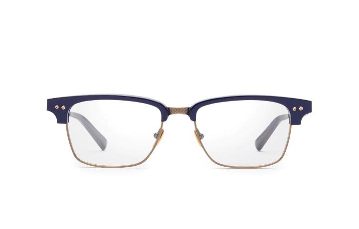 Dita Women's Statesman Three Glasses Navy Gold TJY871532 USA